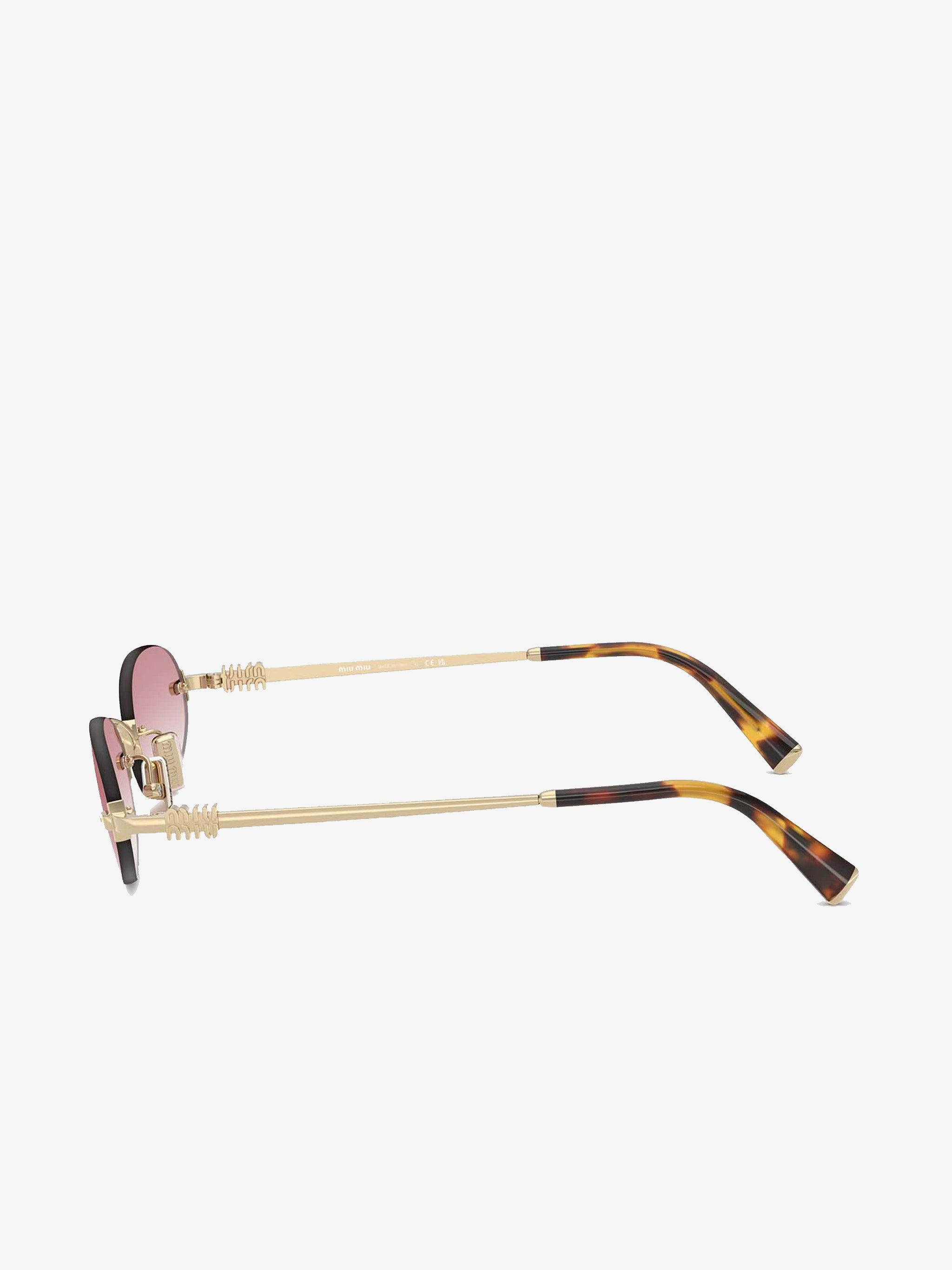 MIU MIU - Women Oval Sunglasses - 3