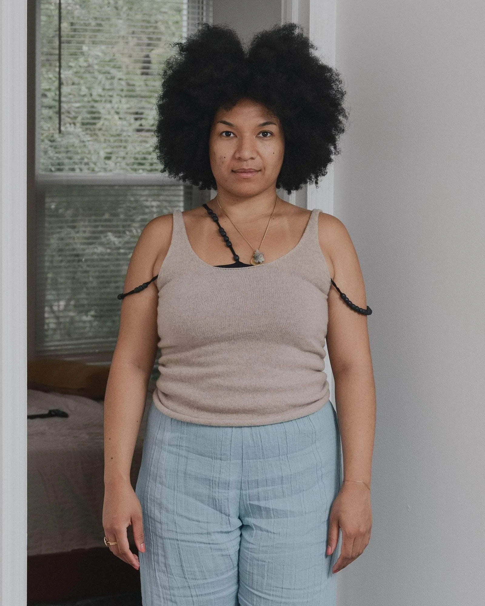 Rim Tank - Recycled Cashmere - 1