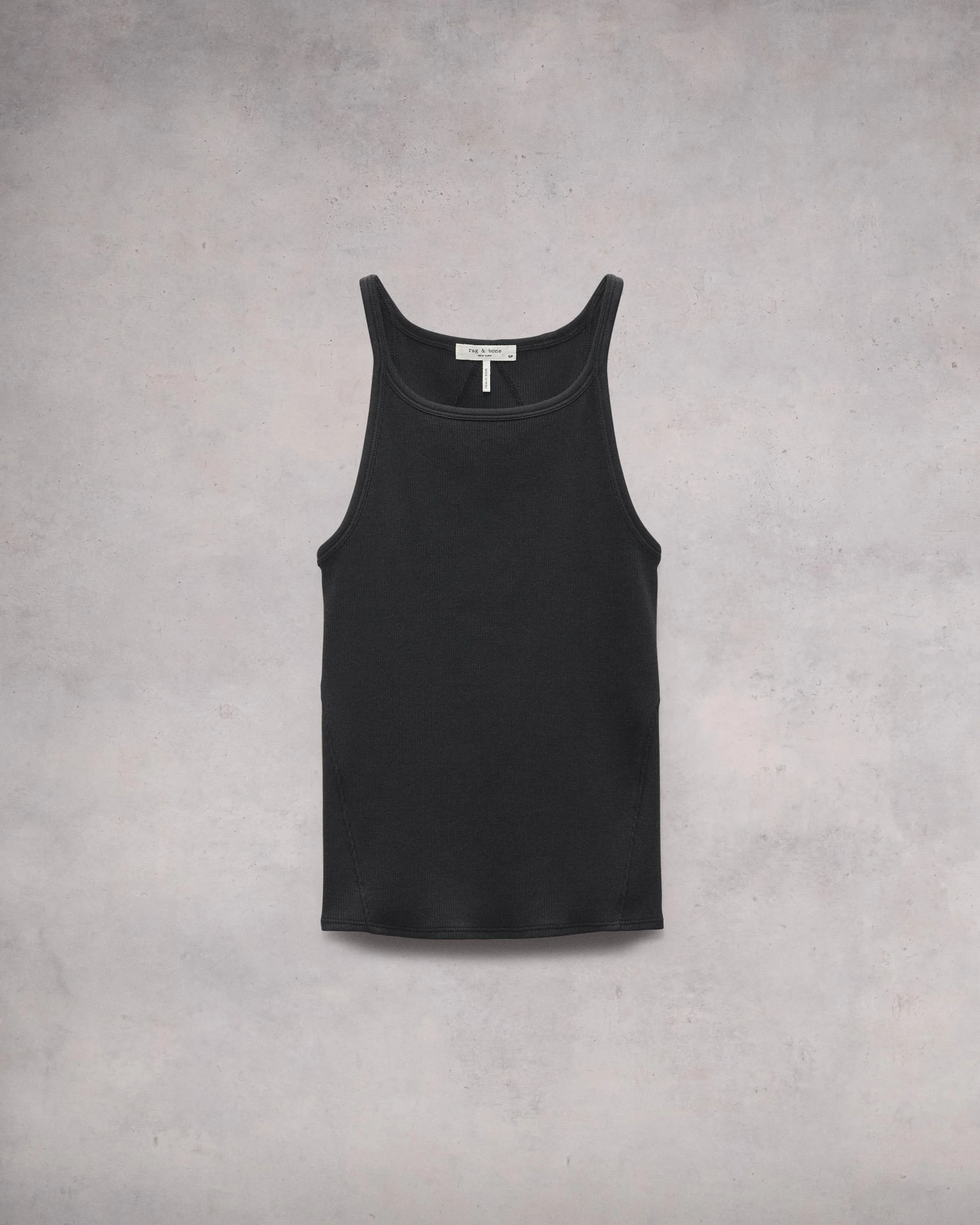 The Essential Rib String Tank
Rib Cotton T-Shirt - 1