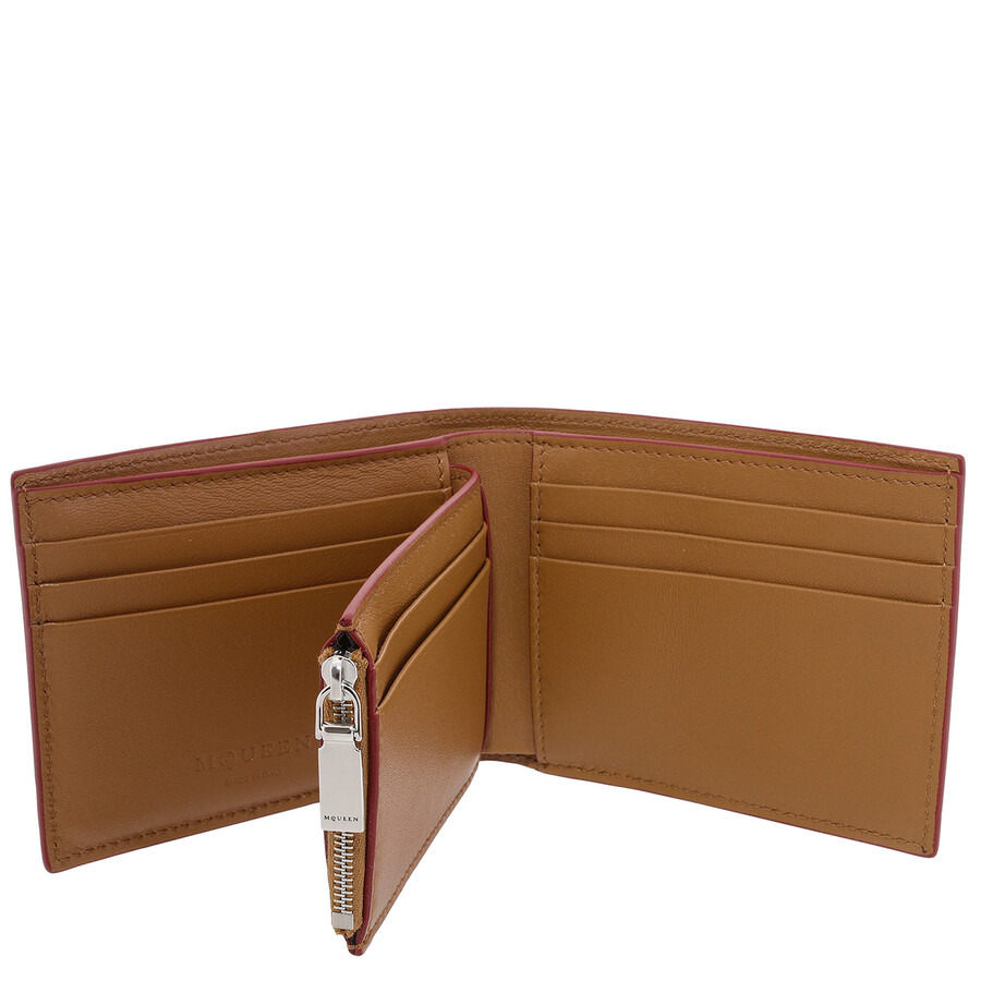 Alexander Mcqueen Leather Logo Bifold Wallet - 5