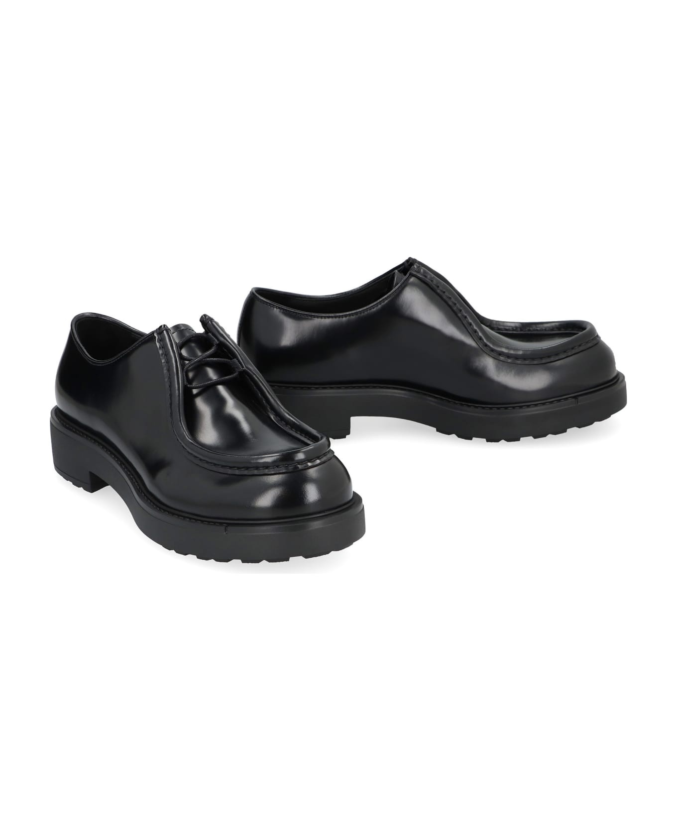 Diapason Leather Lace-up Shoes - 3
