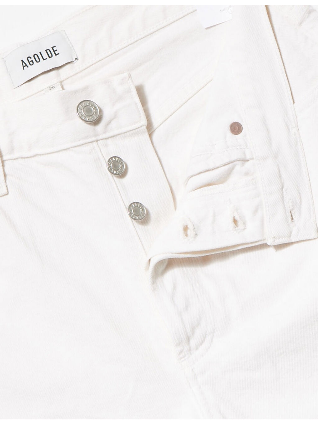 Dame High-Rise Denim Shorts - 6