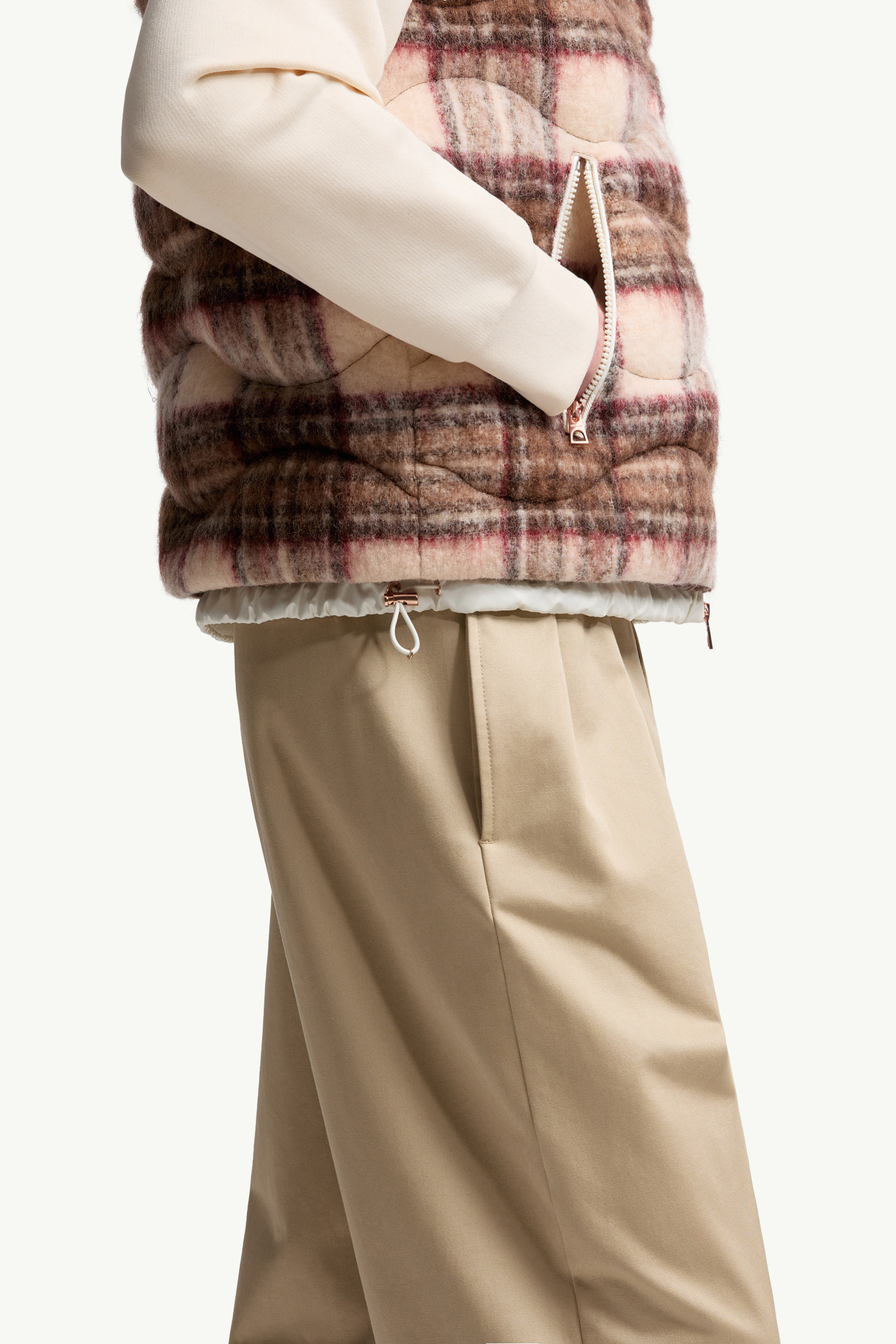 Sfakia Geometric-Quilted Wool Down Vest - 6
