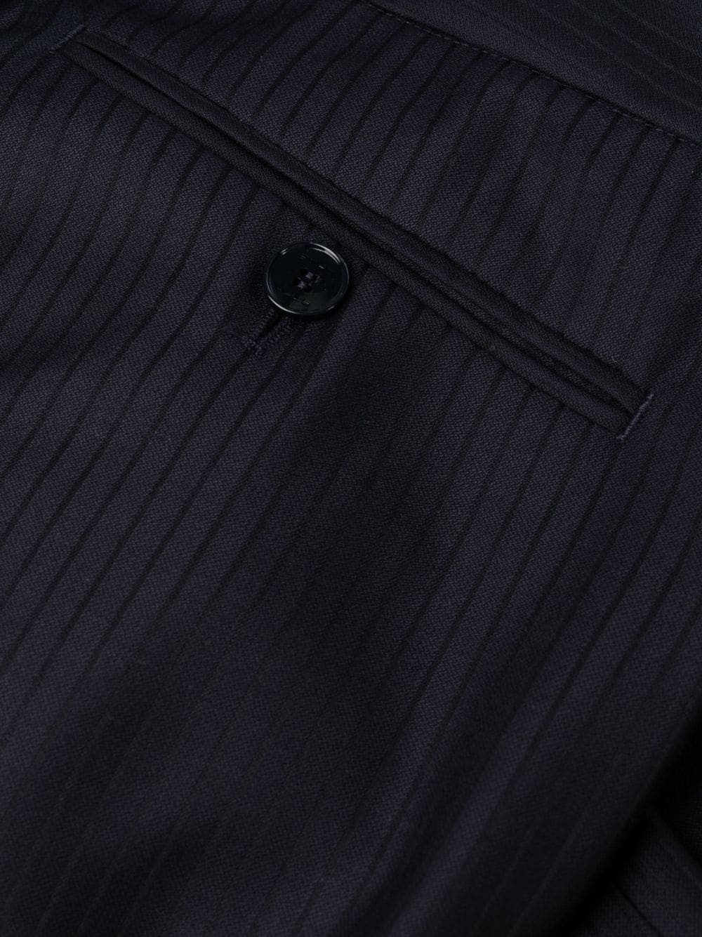 striped wool trousers - 7