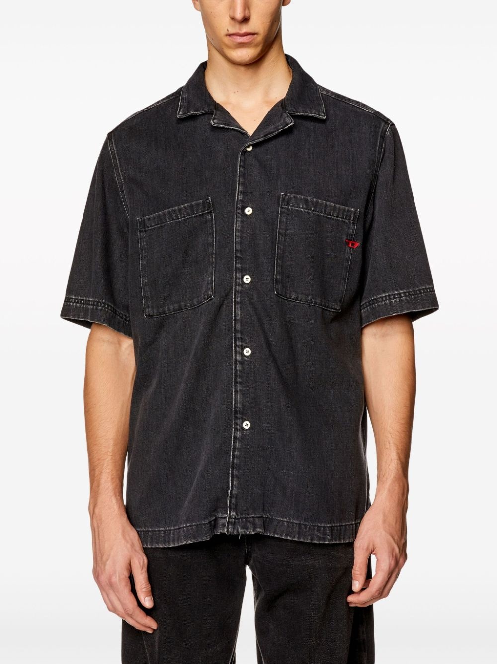 D-Paroshort denim shirt - 3