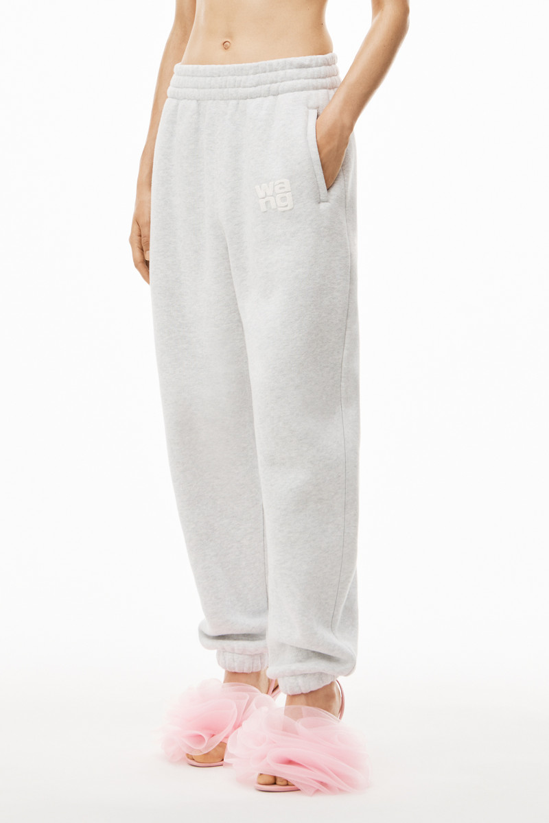 PUFF LOGO SWEATPANT IN STRUCTURED TERRY 3