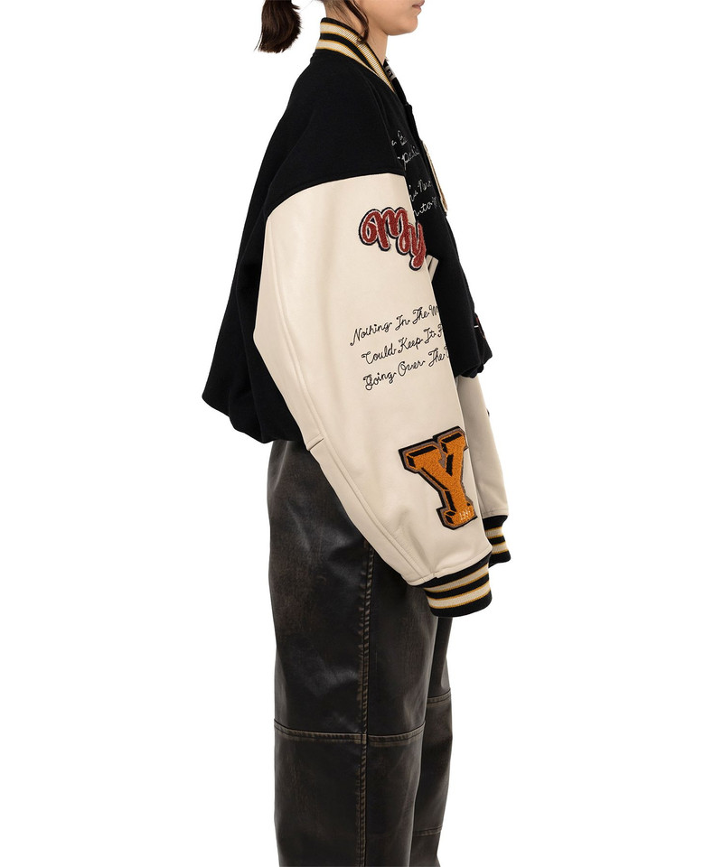Roll-up Hem Stadium Jacket 6