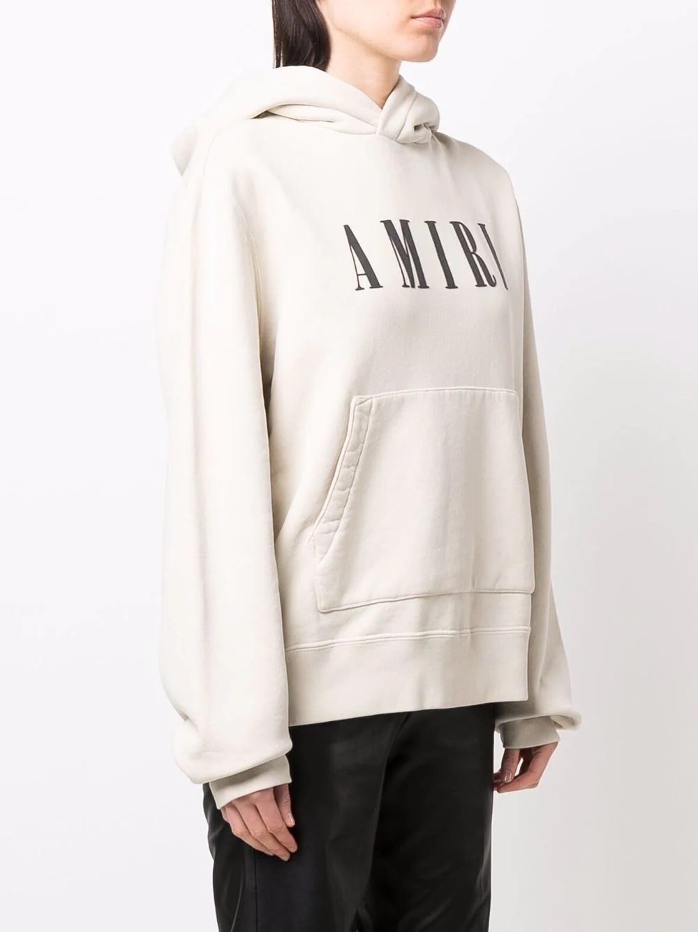 logo-print hoodie - 3