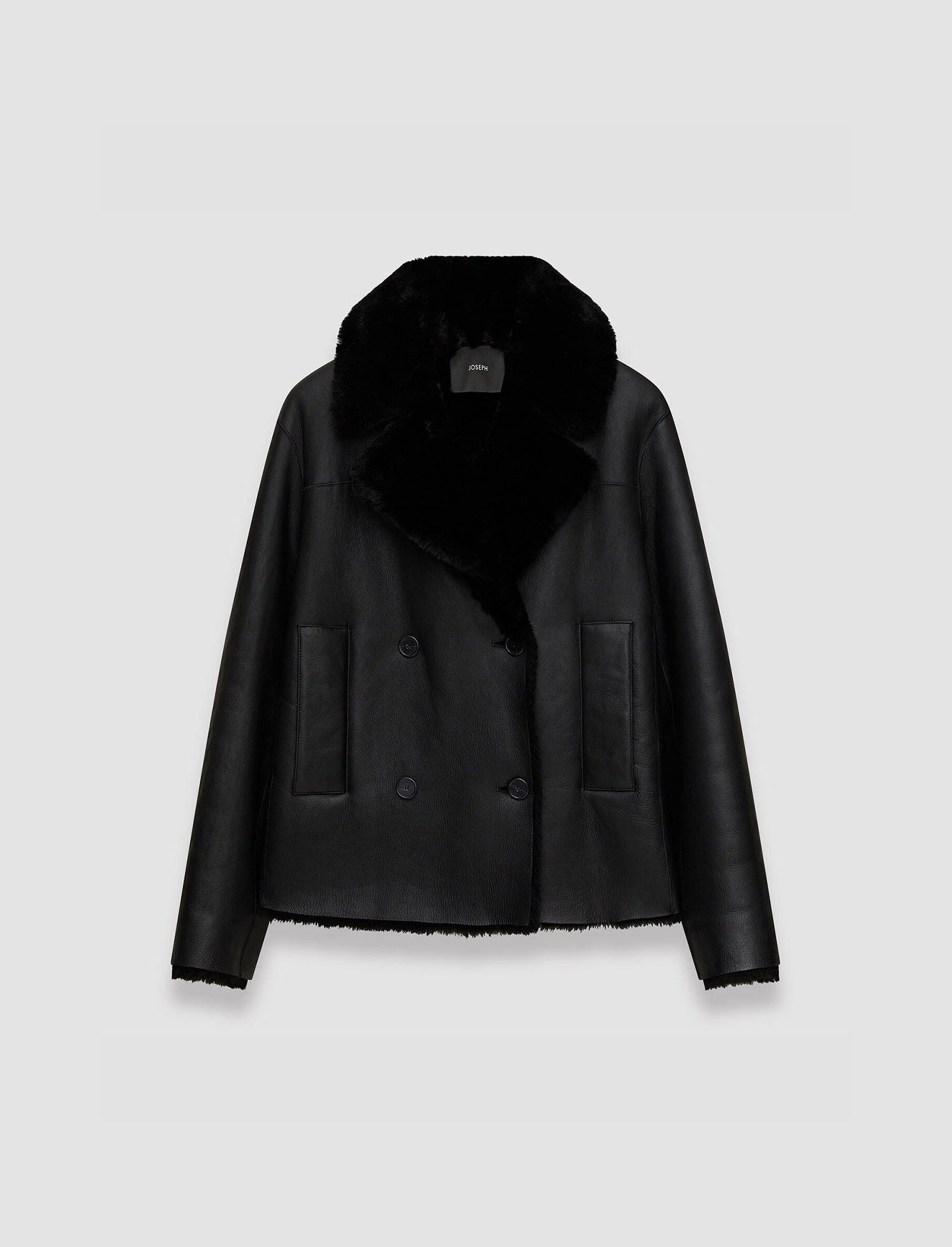 Shearling Calla Coat - 1