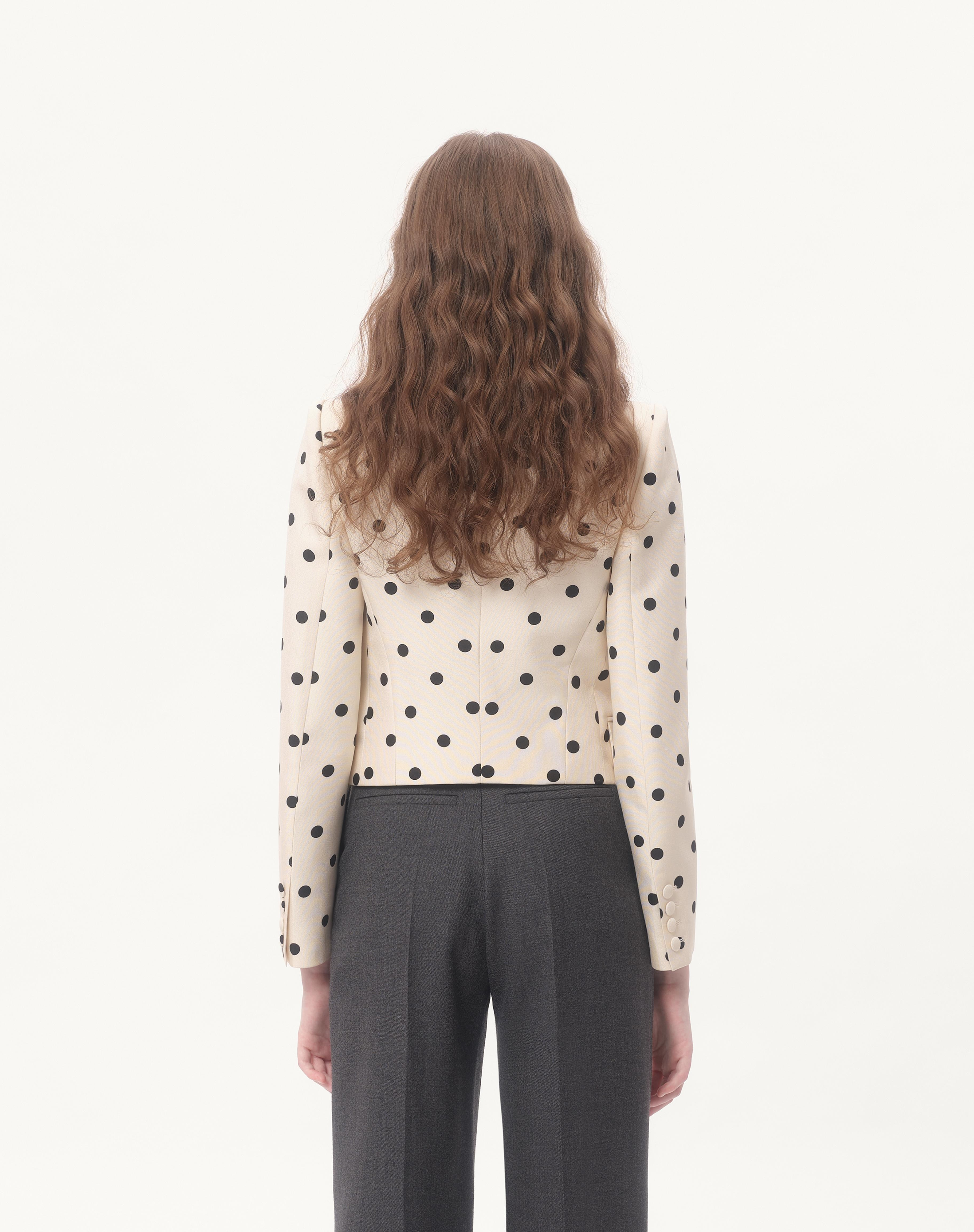 SHANTUNG JACKET WITH PLUSDEPOIS PRINT - 8