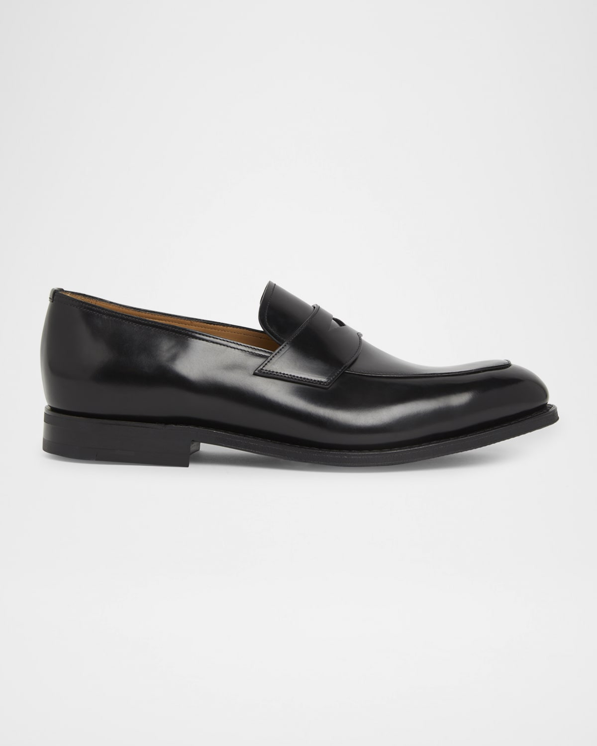 Men's Hertford Rubber-Sole Leather Penny Loafers - 1