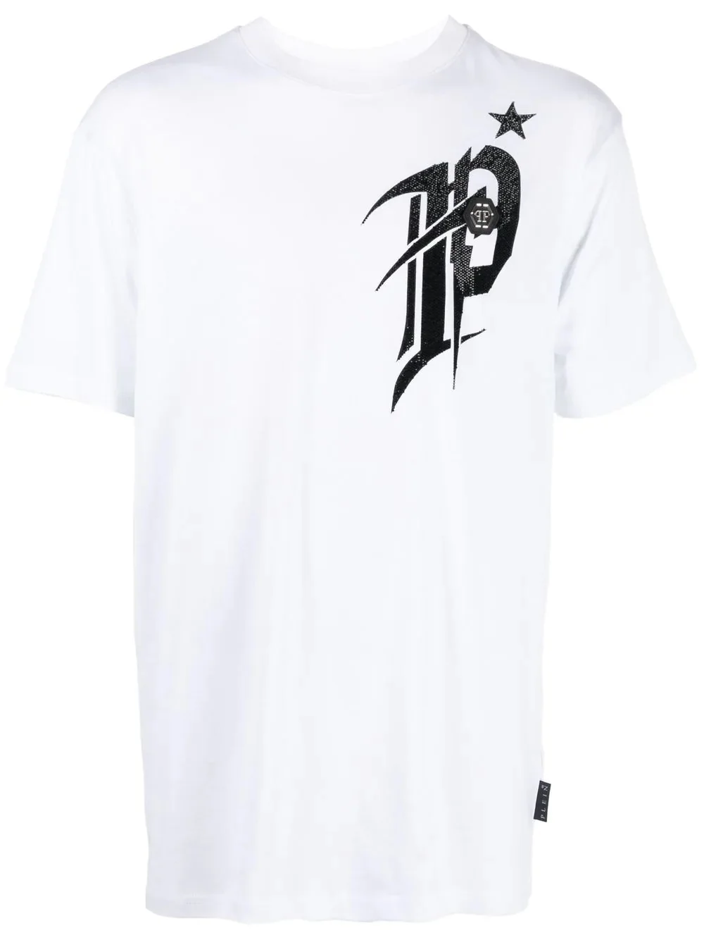 logo-print short-sleeved T-shirt - 1