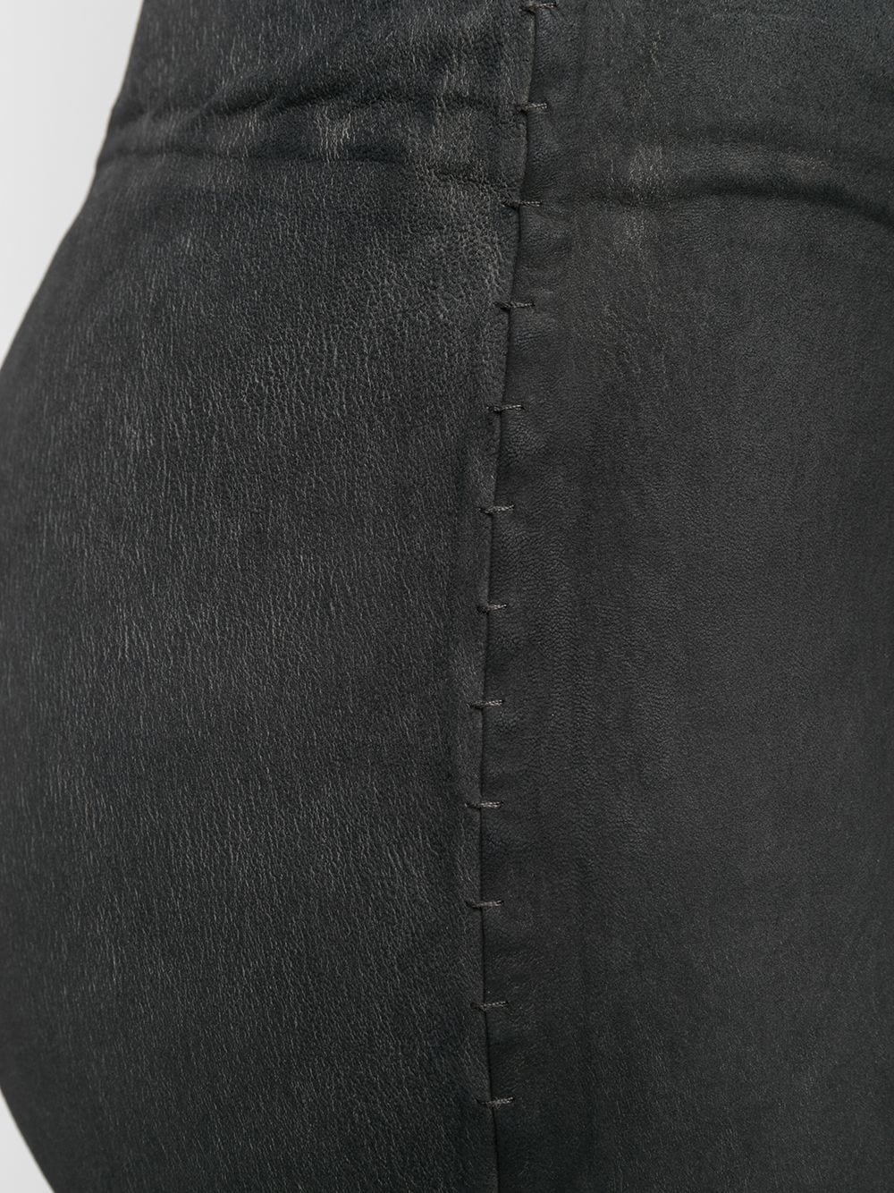 Precise leather trousers  - 5