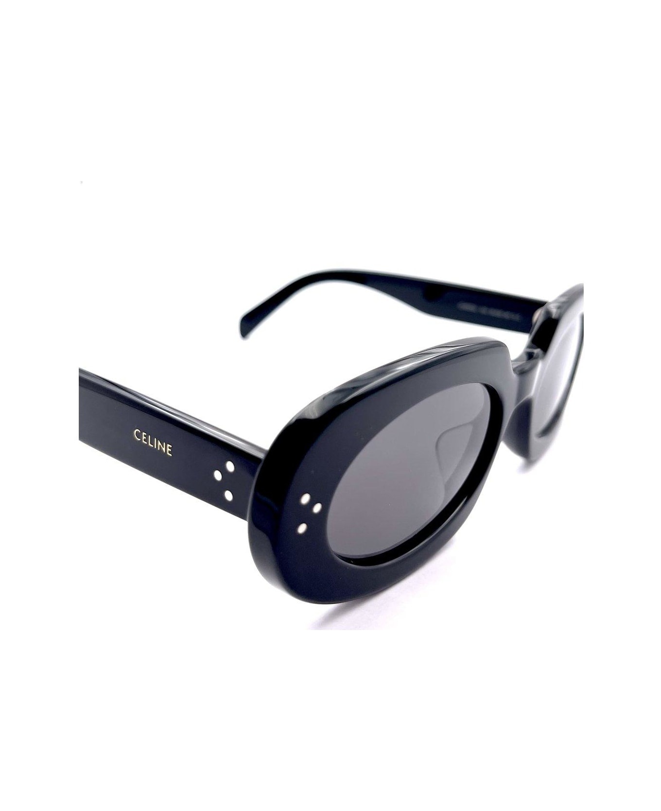 Oval Frame Sunglasses - 4