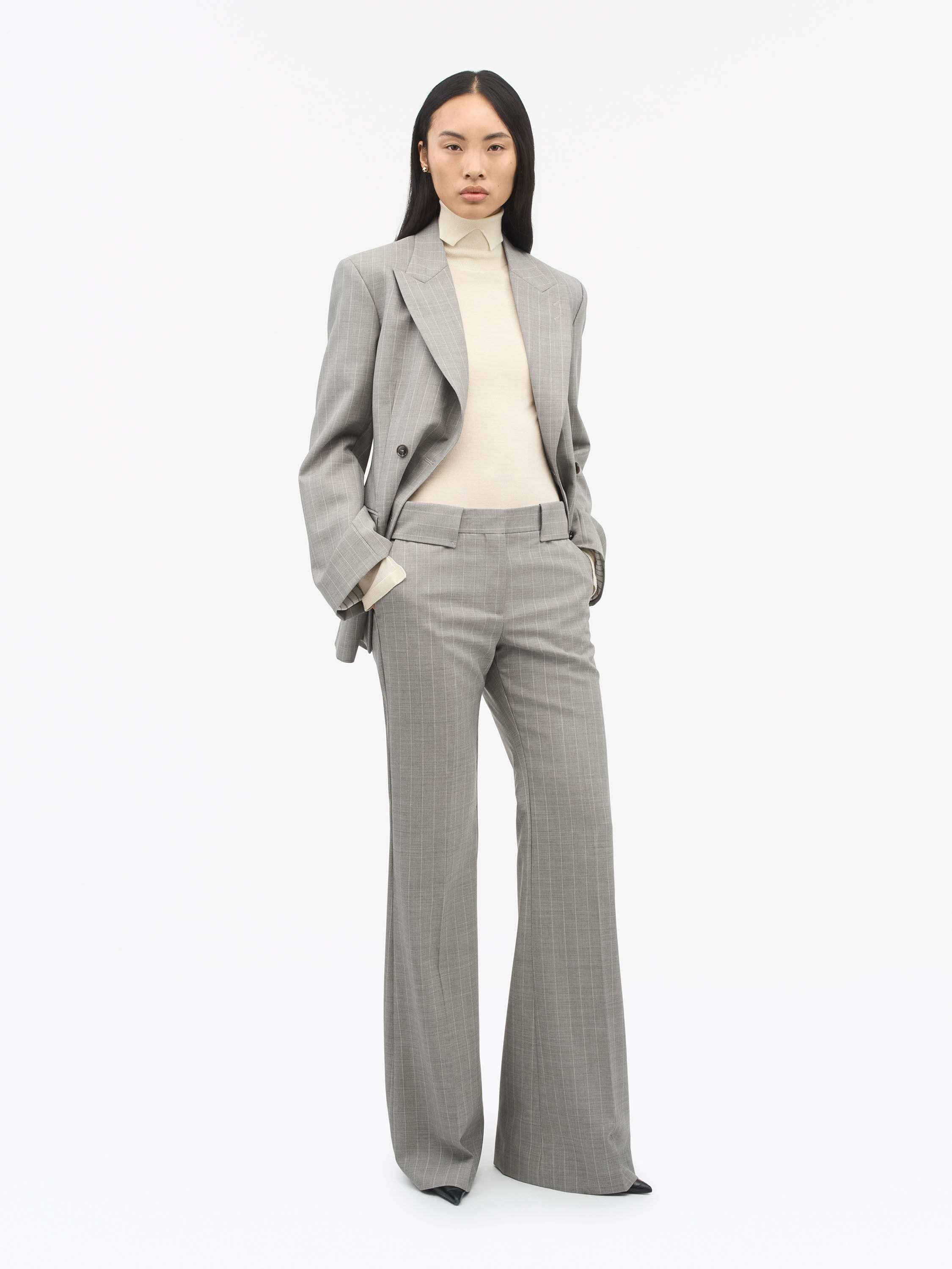 Juli Bootcut Wool Trousers - 2