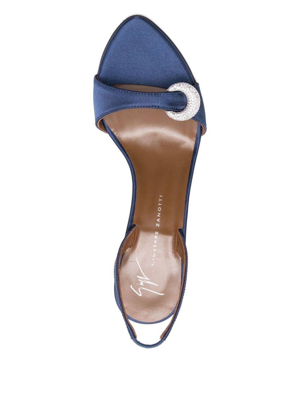 Clandestino satin heel sandals - 4