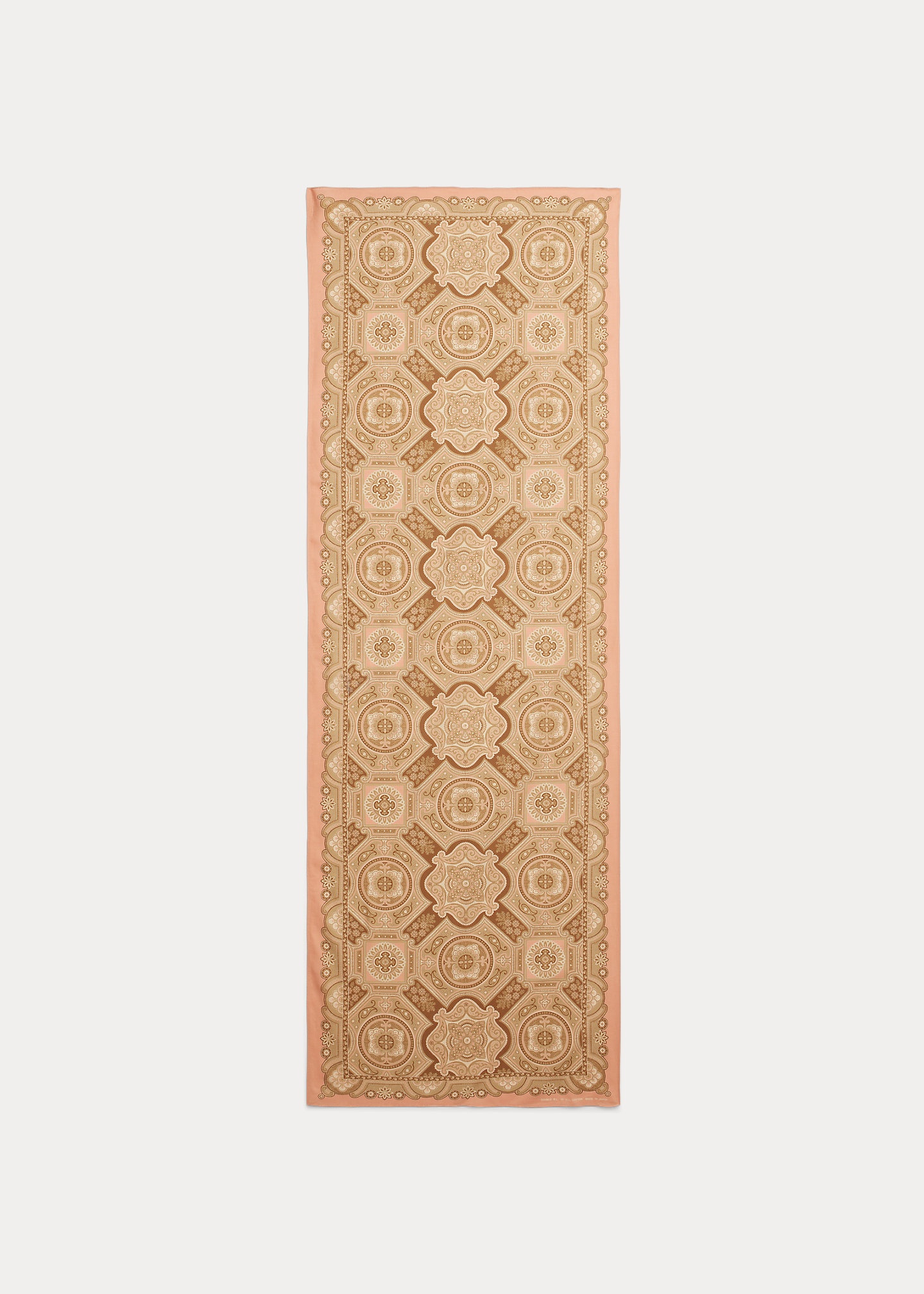 Medallion-Print Cotton Scarf - 3