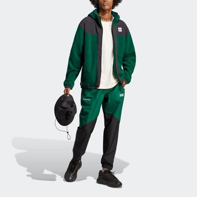 adidas adidas Adventure FC Full Zip Polar Fleece Hoodie 'Green' IC2340 outlook