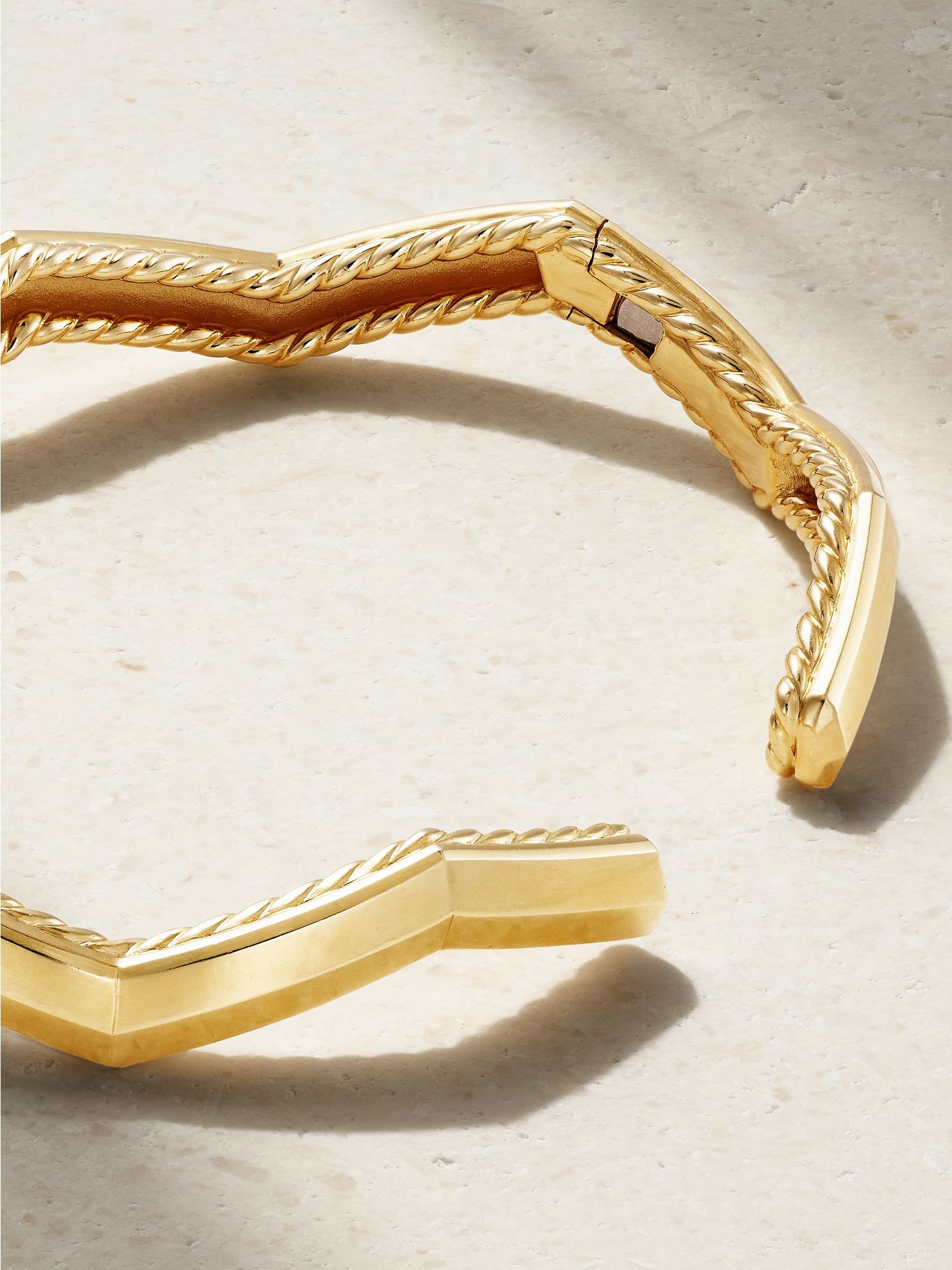 Stax 18-karat gold cuff Gold - 3