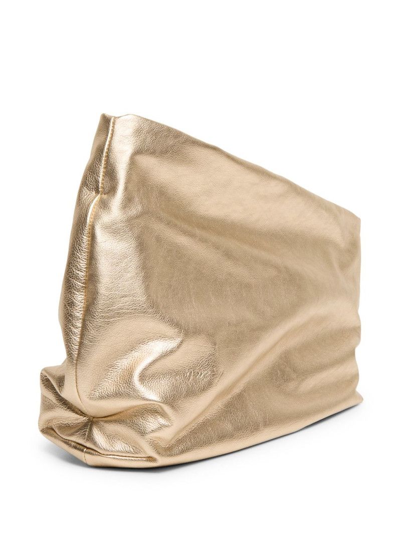 Marsèll Fantasmino asymmetric leather clutch outlook