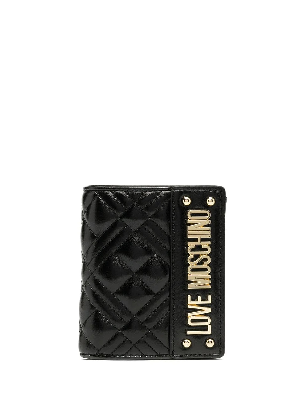 logo-plaque bi-fold wallet - 1