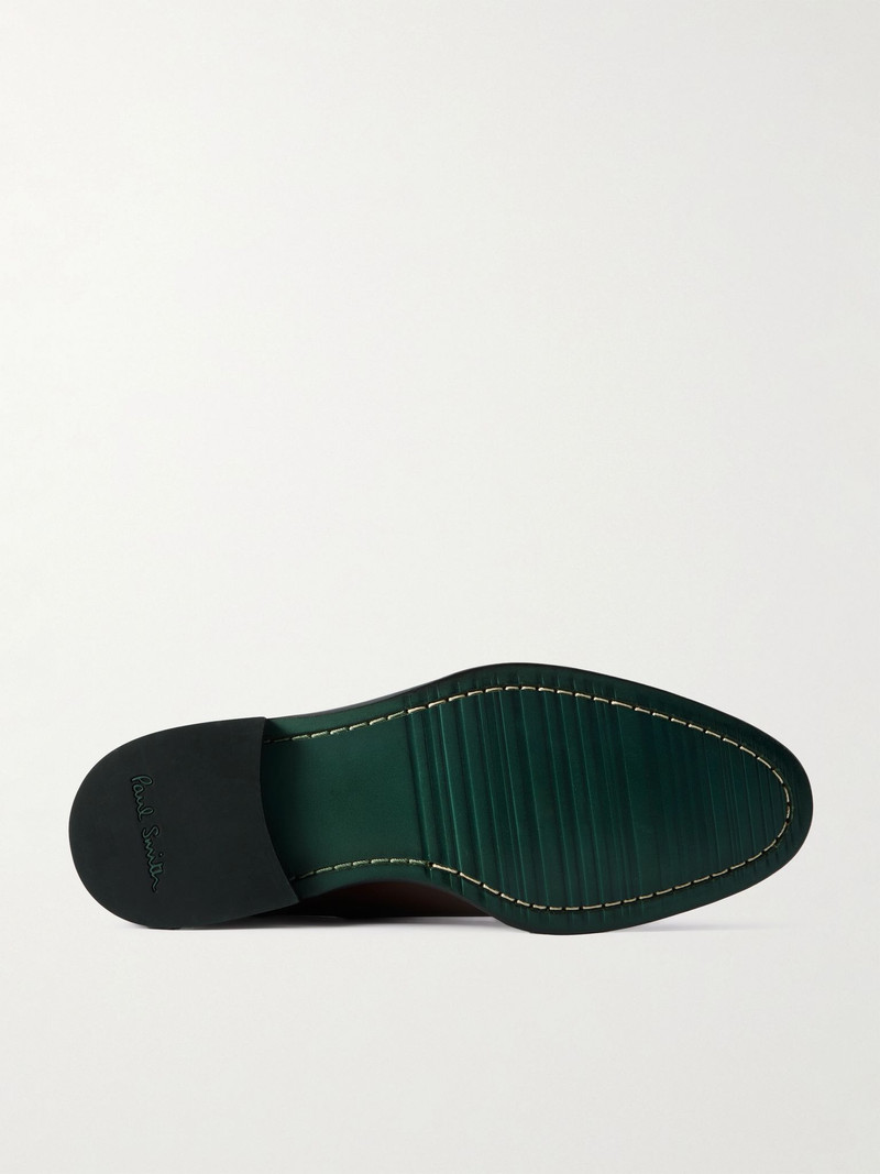 Paul Smith Jason Leather Derby Shoes Brown outlook