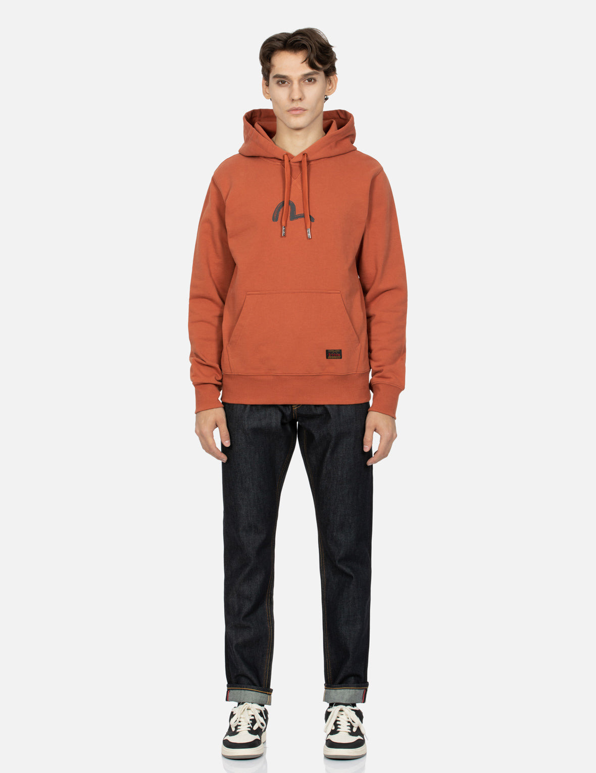 SEAGULL PRINT HOODED SWEATSHIRT - 5