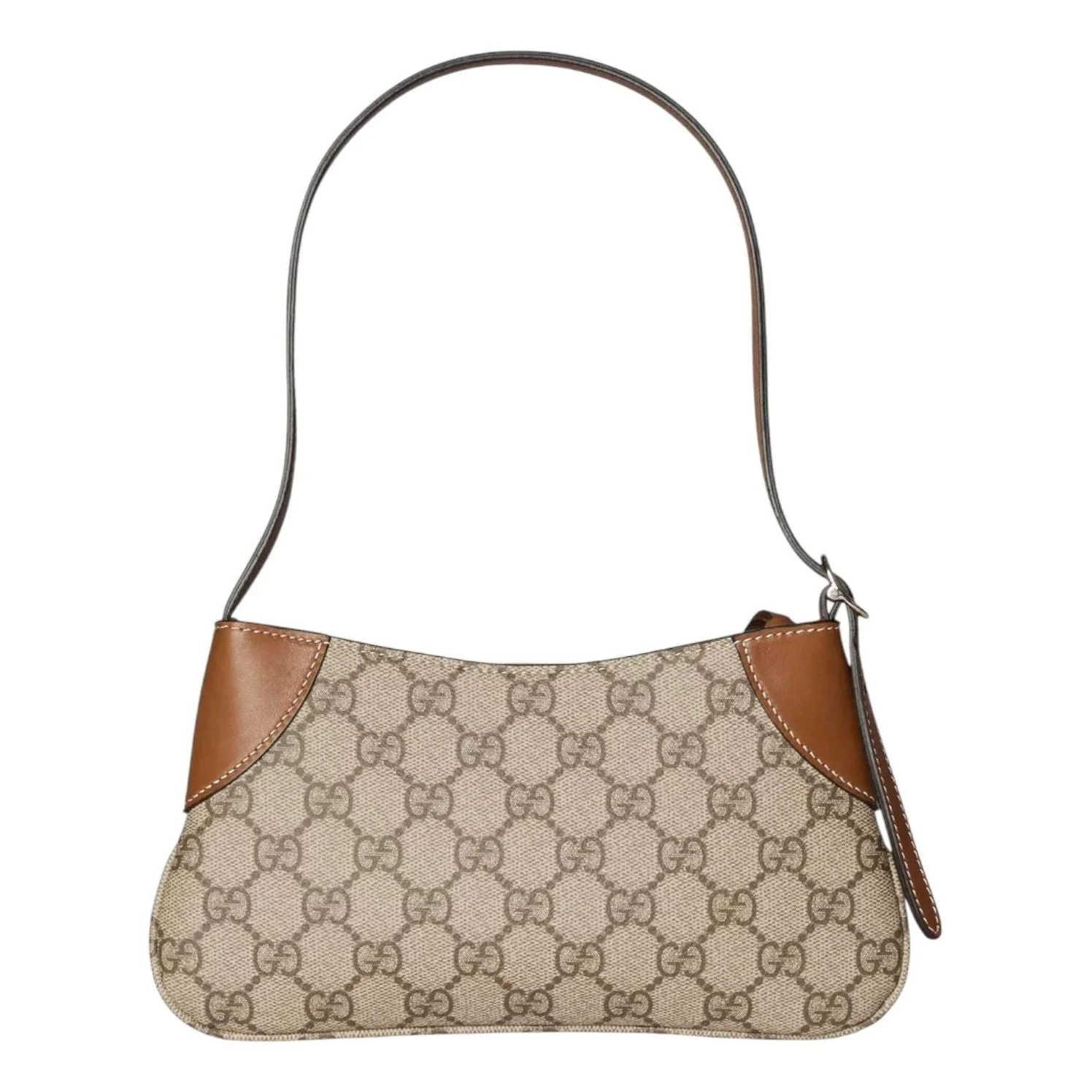 (WMNS) Gucci GG Emblem Super Mini Shoulder Bag 'Monogram Canvas' 820696-FAD6L-9758 - 1