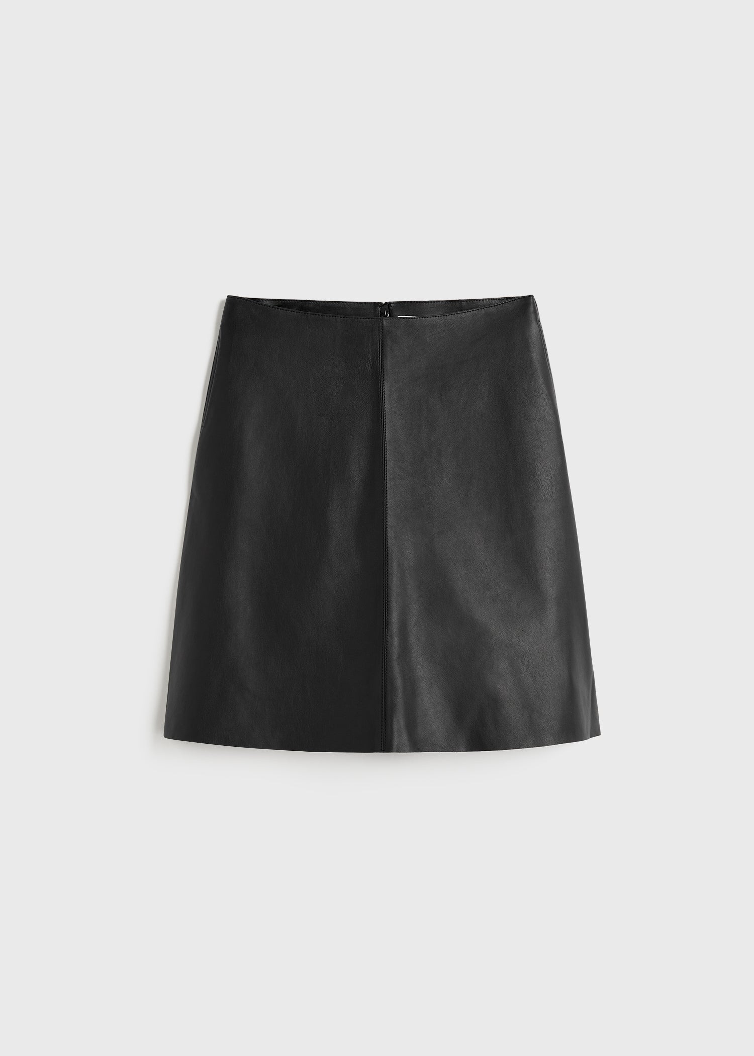 Leather skirt black - 1