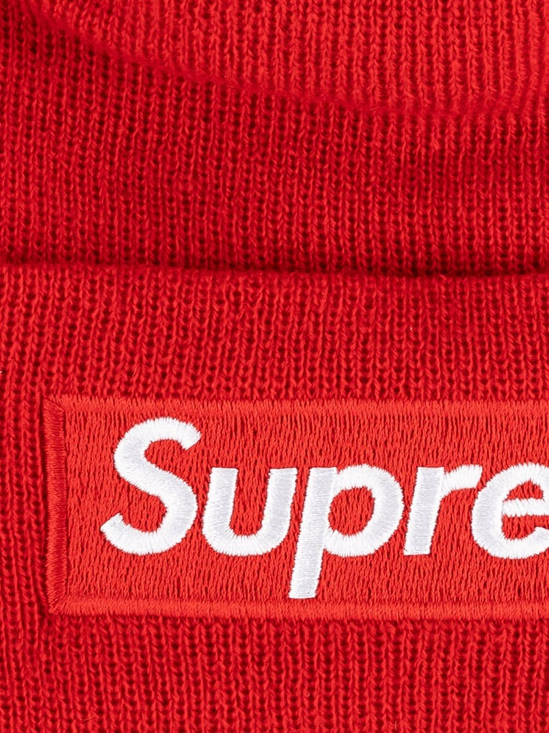 Supreme New Era Box logo beanie outlook