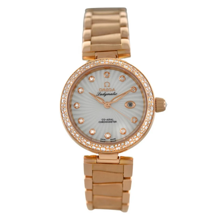 Pre-owned Omega Ladymatic Automatic Diamond Ladies Watch 425.65.34.20.5 - 1