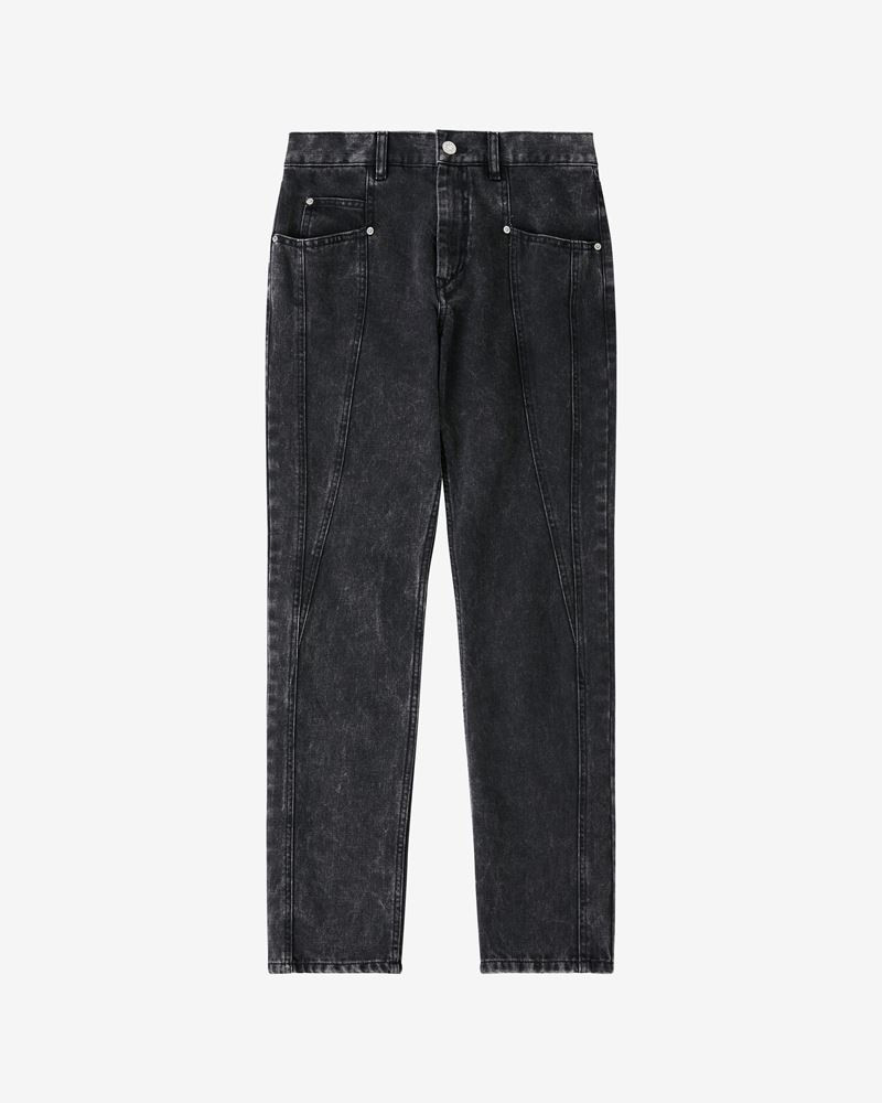 VIKIRA STRAIGHT-CUT JEANS 1