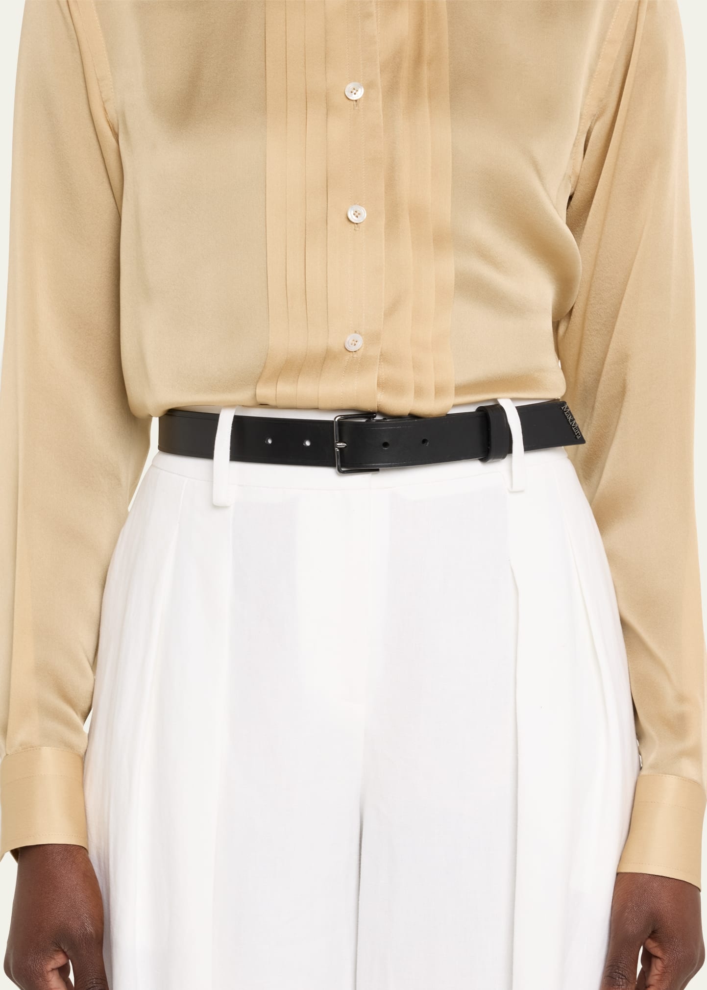 Wavenlea Leather Belt - 2