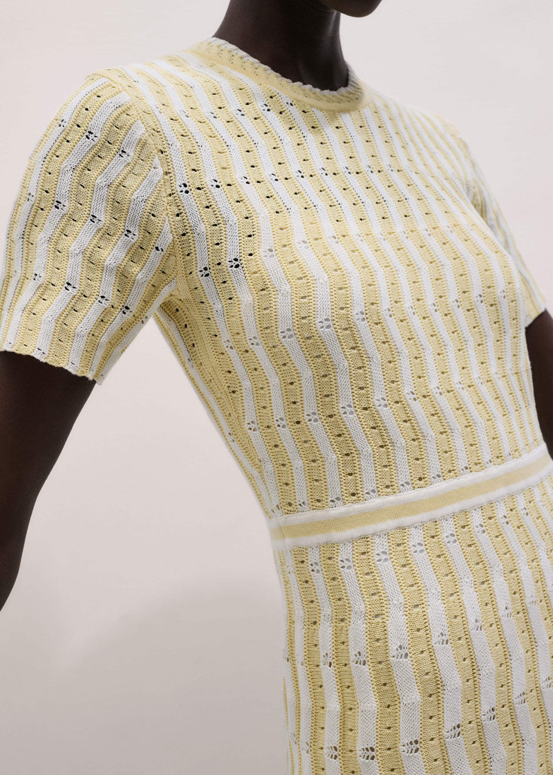 ME+EM Stripe Knit Maxi Dress outlook