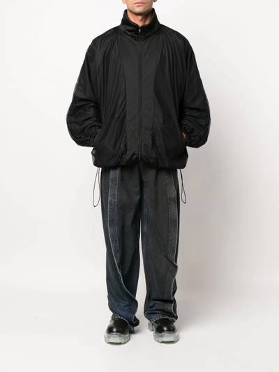 VETEMENTS zip-up track jacket outlook