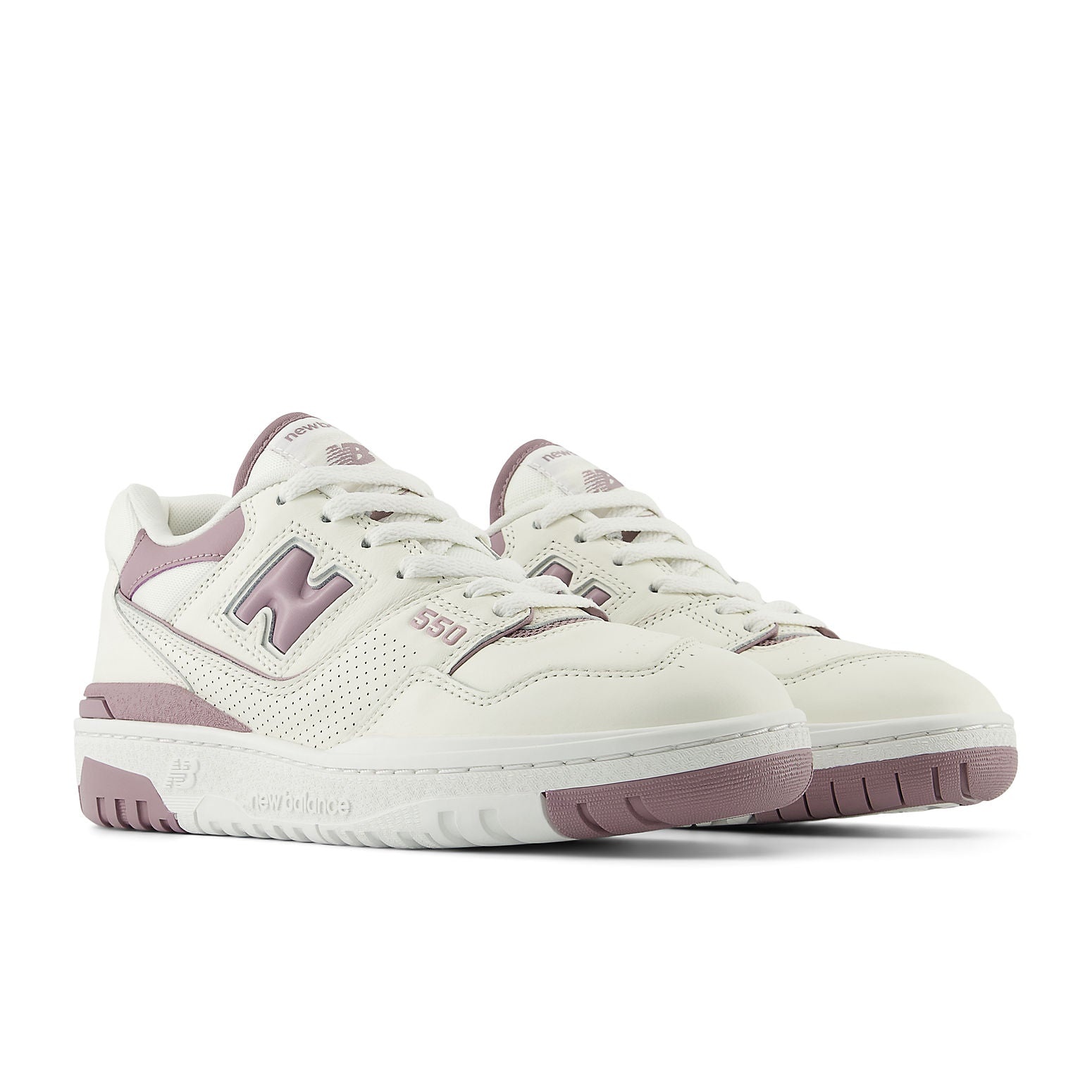 (WMNS) New Balance 550 'White Mauve' BBW550AK - 3