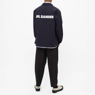 Jil Sander Jil Sander Back Logo Coach Jacket outlook