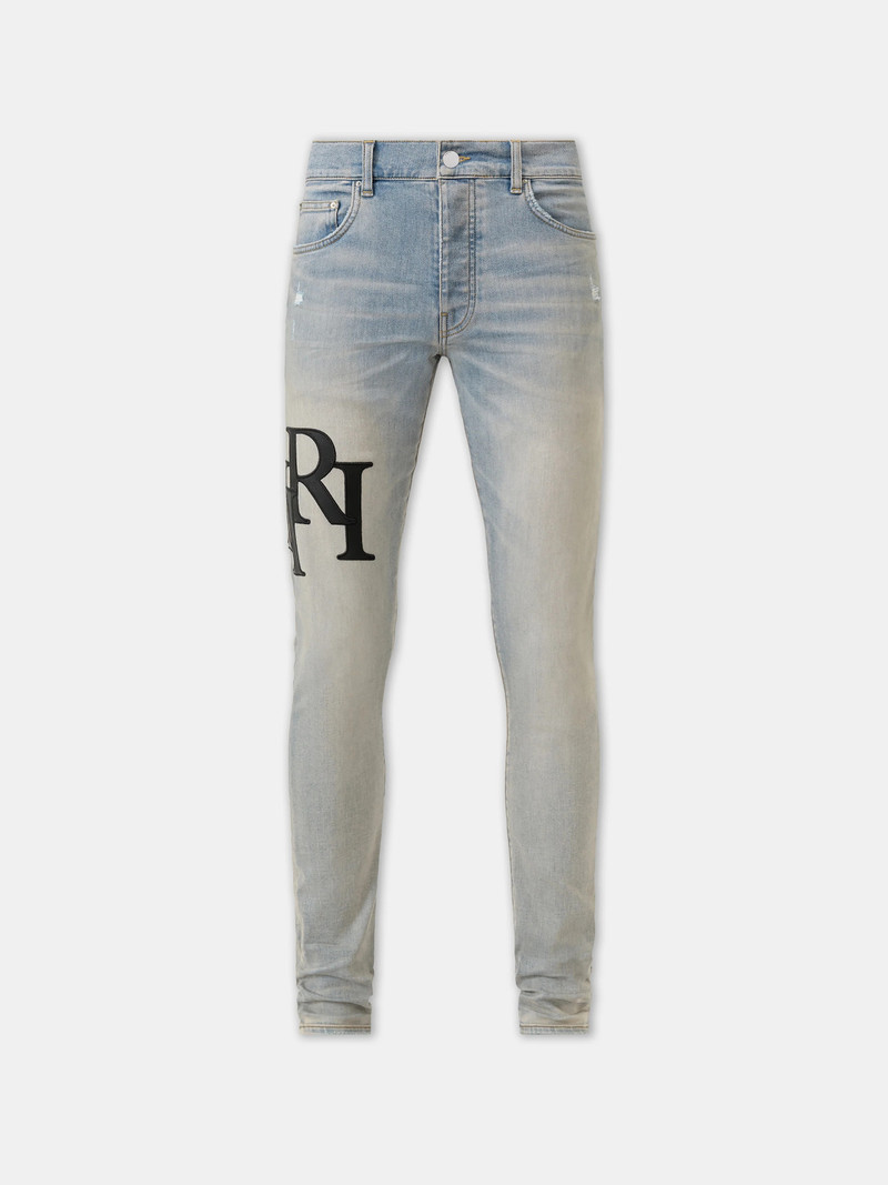 STAGGERED LOGO SKINNY JEAN - 1