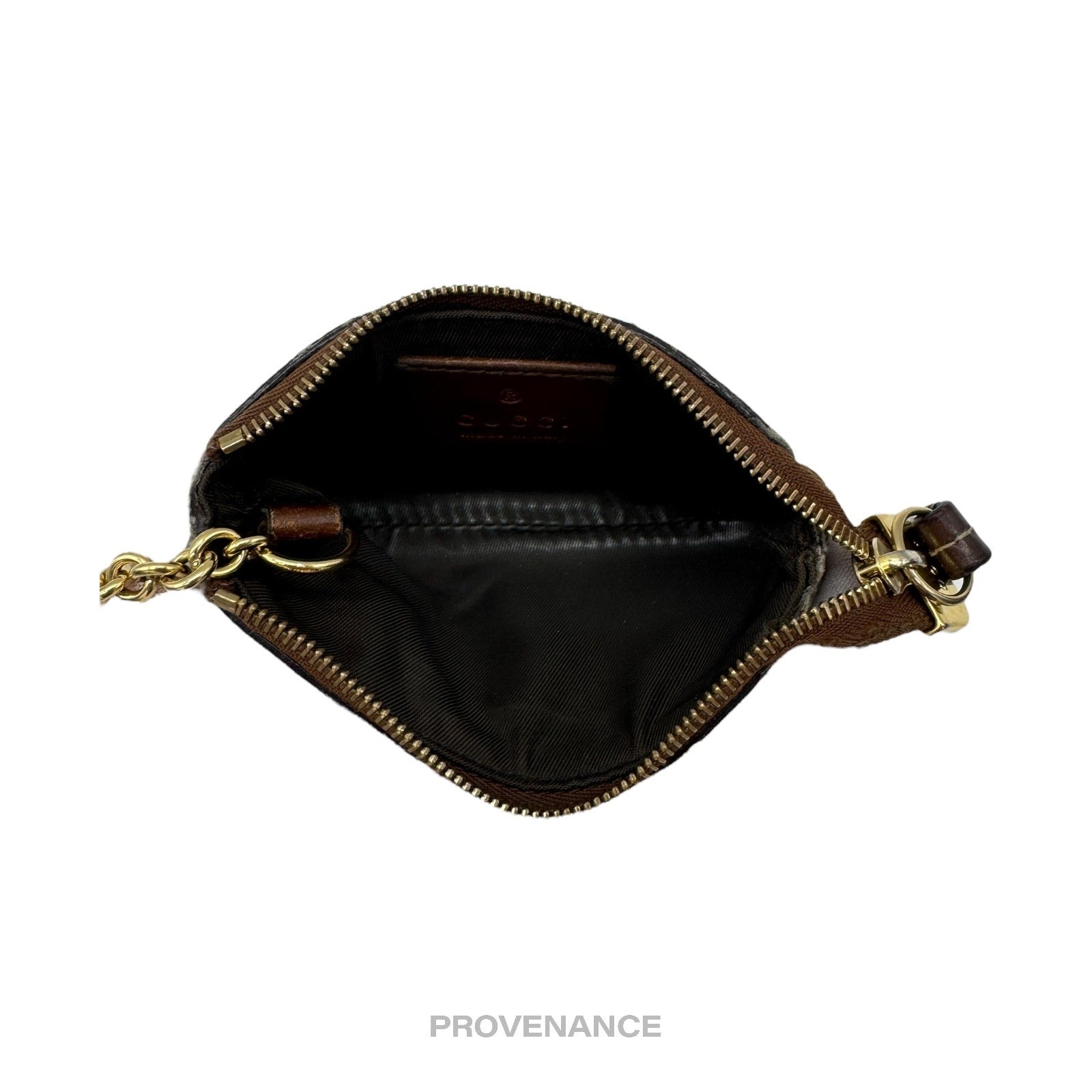Gucci Key Pouch Cles - GG Supreme Brown - 6
