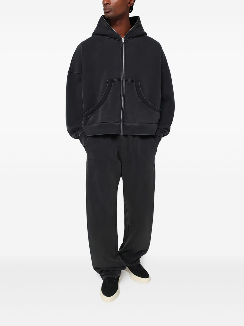 entire studios zip-up cotton hoodie outlook