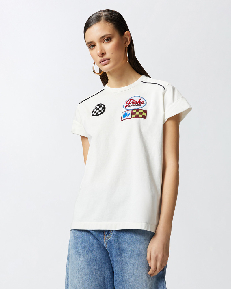 PINKO T-SHIRT RACING PINKO GARAGE outlook