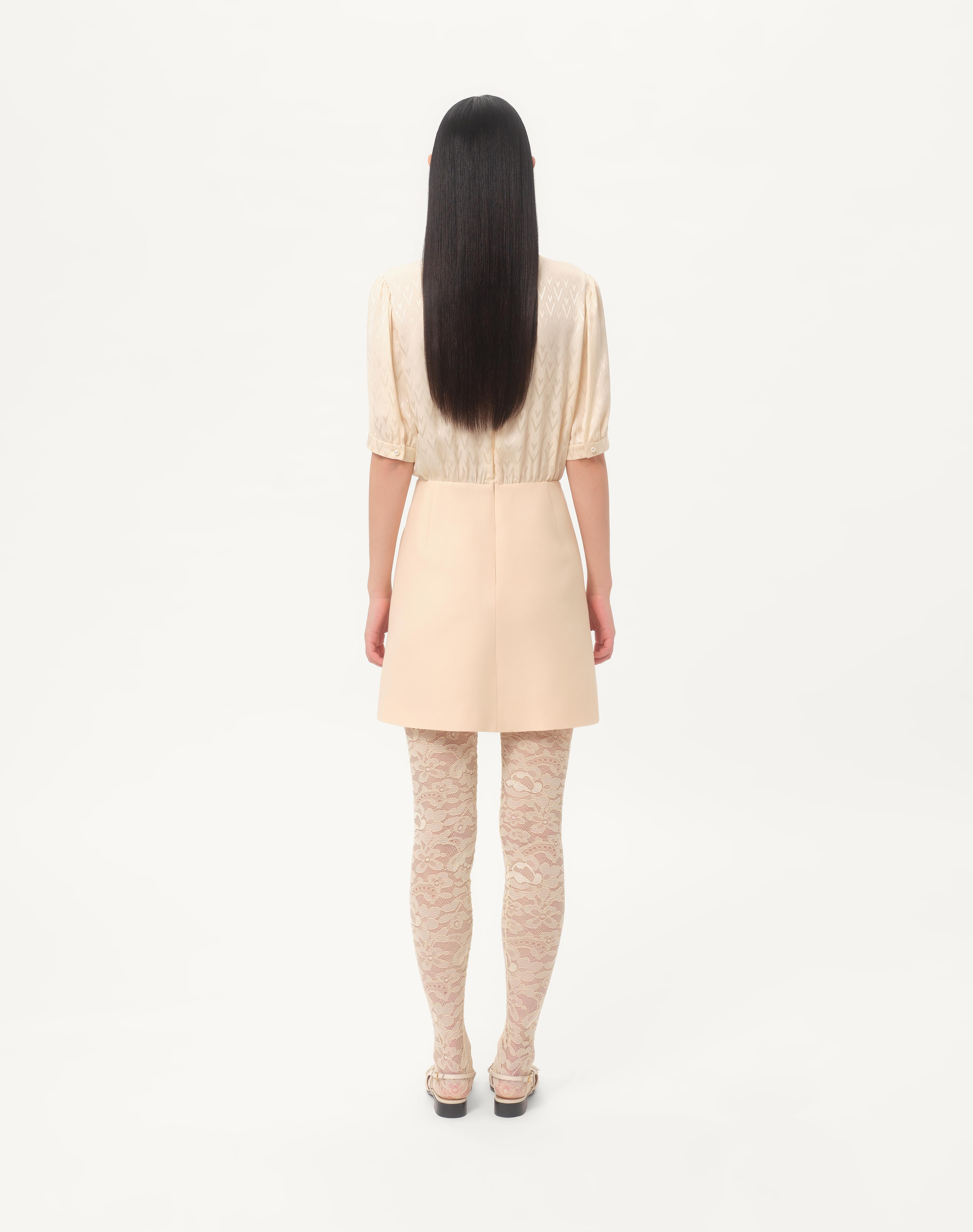 CREPE COUTURE SHORT DRESS - 7