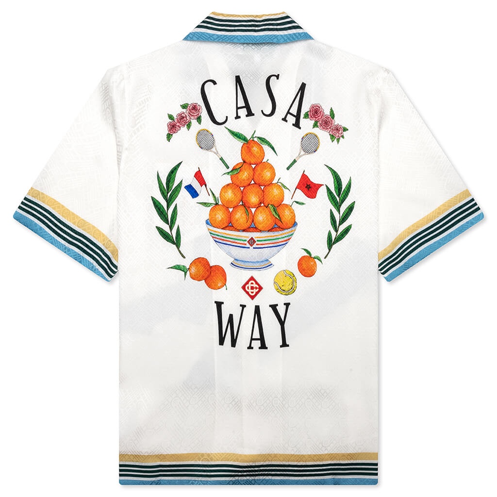 CUBAN COLLAR SHORT SLEEVE SHIRT - CASA WAY - 2