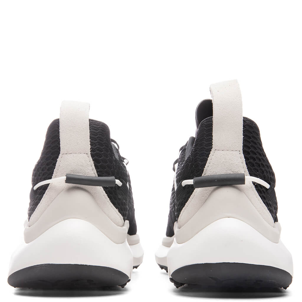 Y-3 SHIKU RUN - BLACK/CORE WHITE/ORBIT GREY - 4