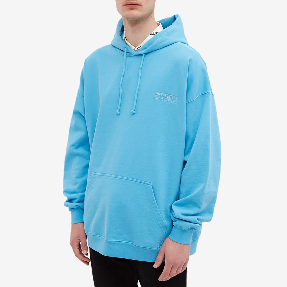 VETEMENTS Tonal Logo Popover Hoody - 2