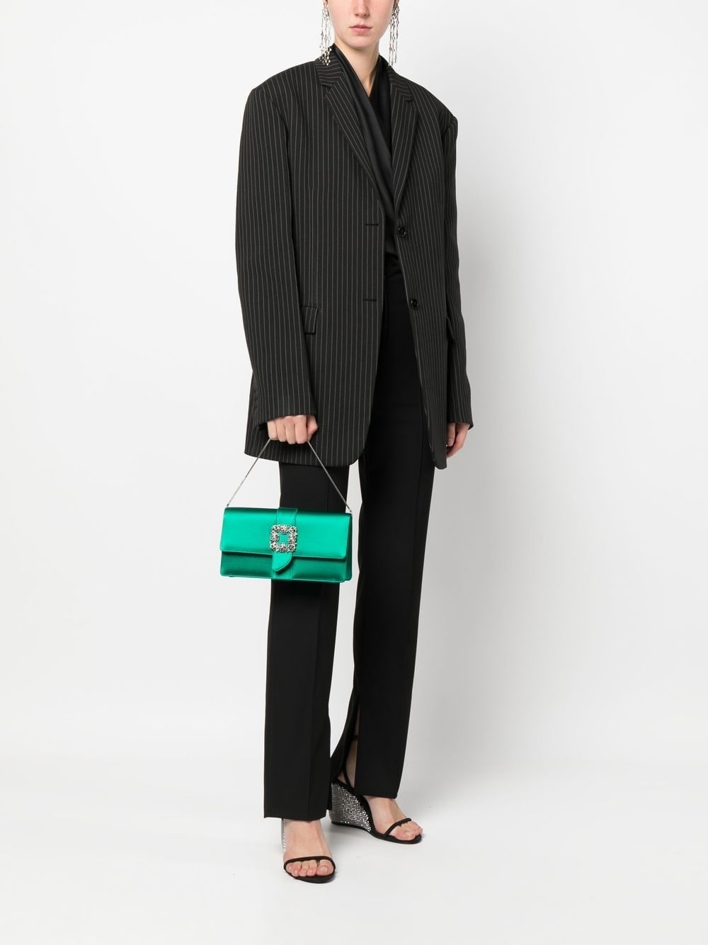 decorative-buckle clutch-bag - 2