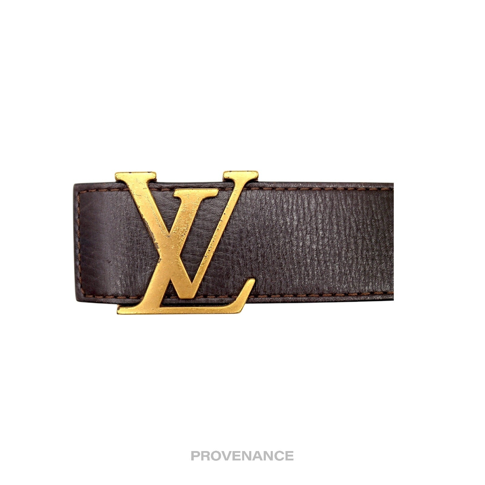 Louis Vuitton LV Initiales Belt - Utah Leather 40MM 80 32 - 3