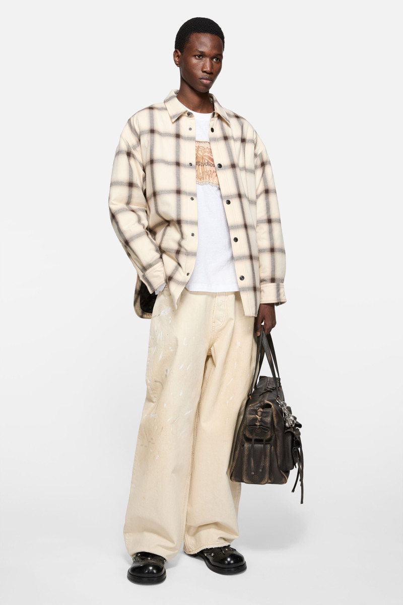 Acne Studios Super baggy fit jeans - 2023 - White outlook