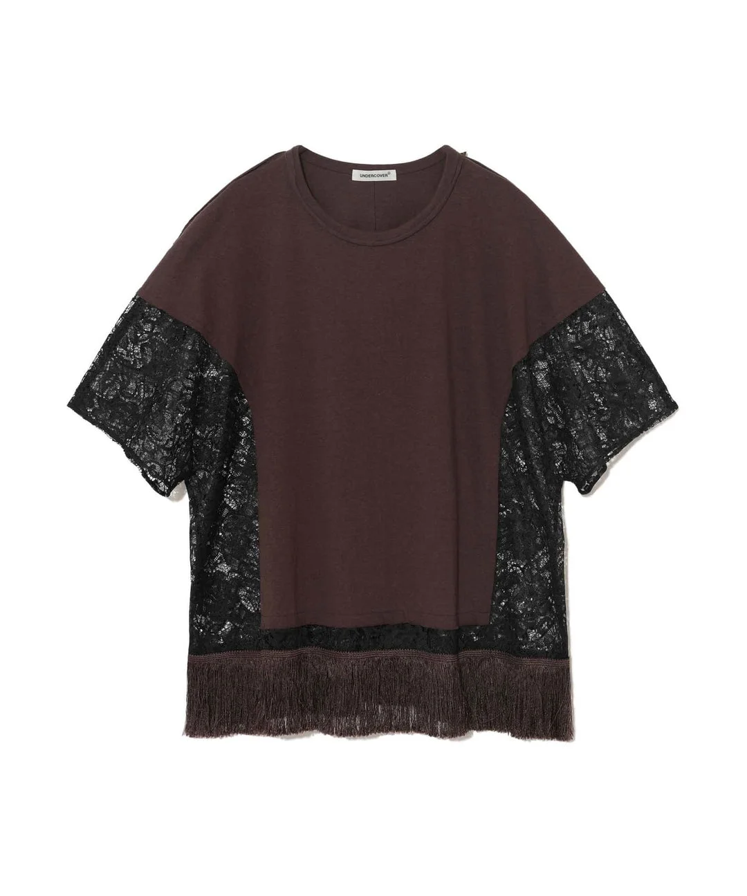 Side Lace Panel T-Shirt - 1