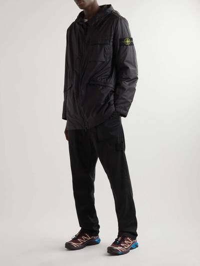 Stone Island Logo-Appliquéd Shell Hooded Parka outlook